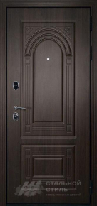 Дверь МДФ цвета венге с шумоизоляцией для квартиры с отделкой МДФ ПВХ - фото