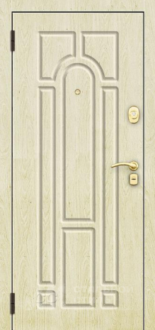 Дверь «Дверь ДШ №40» c отделкой МДФ ПВХ